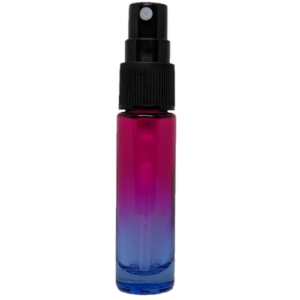 10ml Spray Bottle Pink Blue Black Lid